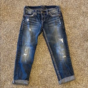 Cropped Silver Jeans